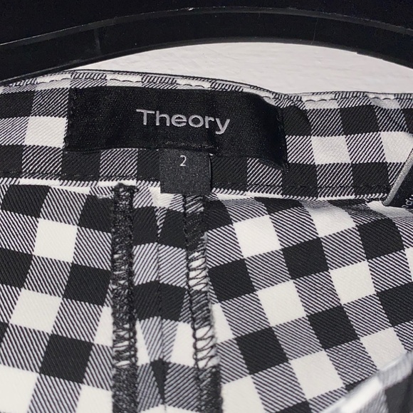 Theory checkered dress pants - Picture 3 of 11